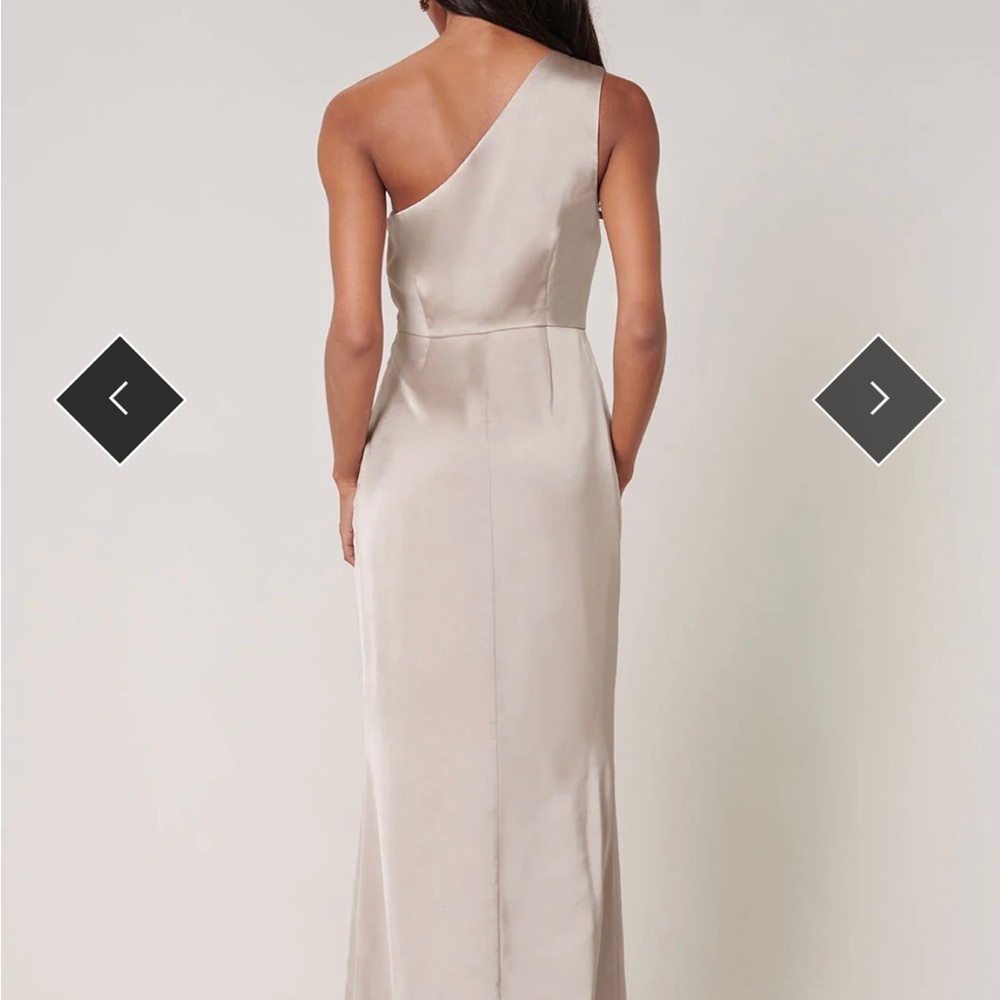 Prestige One Shoulder Asymmetrical Maxi Dress